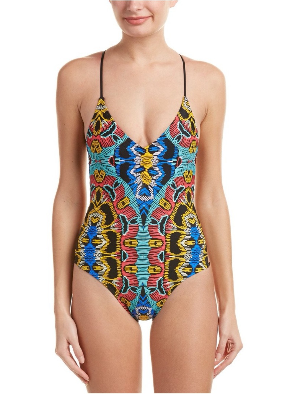 L*SPACE Moroccan Dreams Wild Side One-Piece Swimsuit